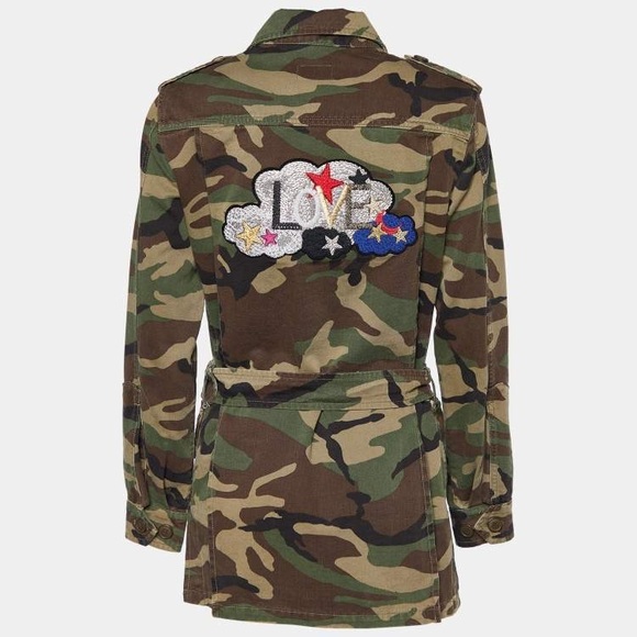 Saint Laurent Jackets & Blazers - ❤️Saint Laurent Love Camo Utility Jacket❤️